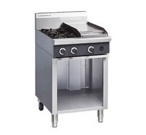 Cobra C6C - 600mm Two Burner / Griddle Gas Cooktop