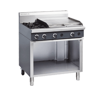 Cobra C9B - 900mm Two Burner / Griddle Gas Cooktop