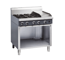 Cobra C9C - 900mm Four Burner / Griddle Gas Cooktop