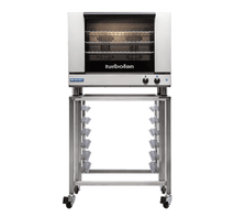 Turbofan E28M4/2 - Full Size Tray Manual Electric Convection Ovens Double Stacked