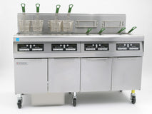 Frymaster Filtration H55- FPH455C-FD-NG 4 Full Pot w Computers Front Oil Discharge Nat Gas