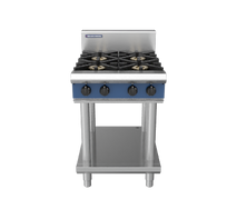 Blue Seal Evolution Series G514D-LS - 600mm Gas Cooktop - Leg Stand
