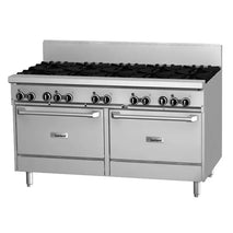 Garland Restaurant Range- GF60-10RR-NG 1500mm Wide 10 Burner w 2 Ovens Nat Gas