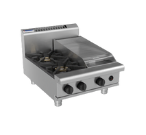 Waldorf 800 Series RN8403G-B - 600mm Gas Cooktop Bench Model