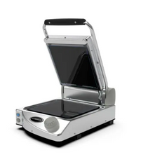 Spidoglass Black Ribbed Top Glass Ceramic Contact Press