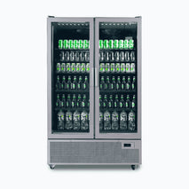 Upright Display Fridge – 1126L – 2 Door – Flat Glass
