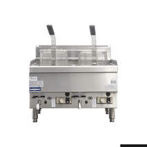 Gasmax Countertop 2x10L Natural Gas Fryer JUS-TRC-2