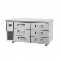 UNDERCOUNTER REFRIGERATOR  WITH 6 DRAWERS