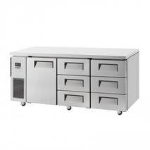 UNDERCOUNTER FREEZER WITH 3 DRAWERS 2 DOORS