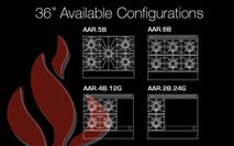 American Range 36" Oven Range AAR.4B.12G | Supermodern