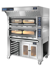 AZZURRO Series Stone Deck pizza Oven - 6  x 34cm pizzas