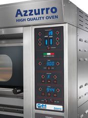 AZZURRO Series Stone Deck pizza Oven - 6  x 34cm pizzas