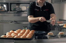 AZZURRO Bakery 2 tray stone Deck Oven with Dual Static/Fan Forced Technology - (60 x 40cm) tray