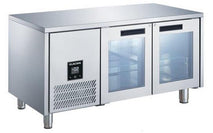 2 Door Slimline 660 Deep Glass Chiller-Glacian