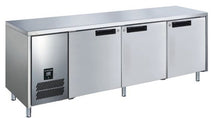 3 Door Slimline 660 Deep Steel Freezer-Glacian