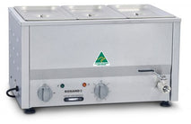 Roband Counter Top Bain Marie 3 x 1/3 size 150mm pans