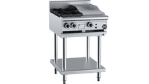B+S Black Combination Two Open Burners 300mm Grill Plate BT-SB2-GRP3