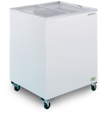 Display Chest Freezer - 191L - Flat Glass Top