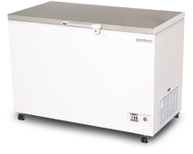 Storage Chest Freezer - 296L - Flat Top - Hinged - Stainless Steel