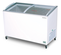 Display Chest Freezer - 352L - Curved Glass Top