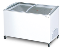 Display Chest Freezer - 427L - Curved Glass Top