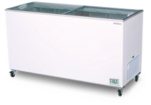 Display Chest Freezer - 491L - Flat Glass Top