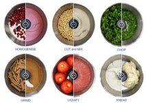 Yazicilar 12 litre single speed 3000 RPM benchtop food processor with scraper