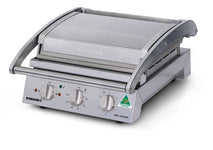 Roband Grill Station Electronic Timer, 8 slice, smooth plates, 13 Amp