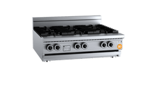 K+ Six Burner Bench Mounted Boiling Top KBT-SB6 BM