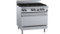 B+S Black Six Burner Oven OV-SB6