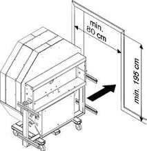 PRINCE Rotating Pizza stone Deck Oven with Patented PRS System - 9 x 34cm pizzas