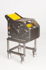 Schnitzel Master Compact Conveyor Tenderizer and Flattener with 200 kg/hr production.