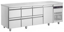 Under Bar Fridge 1 Door 6 Drawers-Inomak