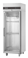 Single Door Upright Glass Fridge 654L-Inomak