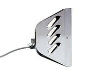 VARMATEC Seaside Single Infrared Heater with full stainless steel construction and heat resistant safety glass