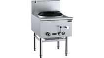 Verro Single Hole Waterless Wok Table On Legs VUFWW-1-LS