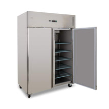 1200 Litre Upright Double Door Stainless Steel Door Fridge