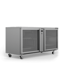 Glass Chiller - Two Door Remote Glass Chiller With Two Shelves