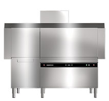 Washtech CDe180 - 180 rack per hour Conveyor Dishwasher