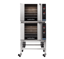 Turbofan E31D4/2 - Full Size Tray Digital Electric Convection Ovens Double Stacked