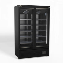 Supermarket Two Doors Upright Display Freezer - 1000L - Model/SKU : FSB1000