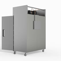 AG GNX1000BT 1000 Litre Upright Double Stainless Steel Door Freezer