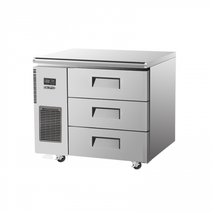 UNDERCOUNTER REFIRGERATOR WITH 3 DRAWERS