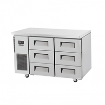 UNDERCOUNTER REFIRGERATOR WITH 6 DRAWERS