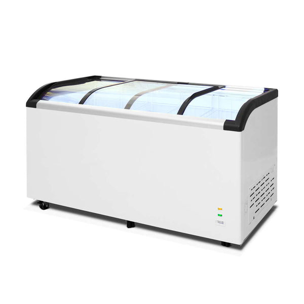 Sliding Glass Door Chest Freezer - 445 Litre – Super-modern