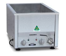 Roband Counter Top Bain Marie narrow 2 x 1/2 size, pans not included