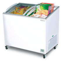 Display Chest Freezer - 264L - Curved Glass Top