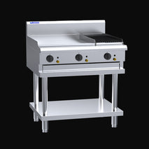 CS-6P3C Luus 600mm Griddle 300mm Chargrill