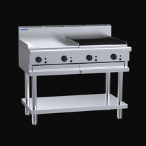CS-6P6C Luus 600mm Griddle 600mm Chargrill