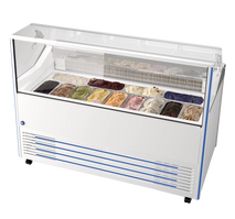 Gelato / Ice Cream Scoop Display Freezer - 13 Tub